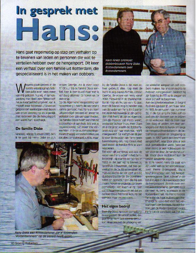 Interview Ferry Diske - pagina 1